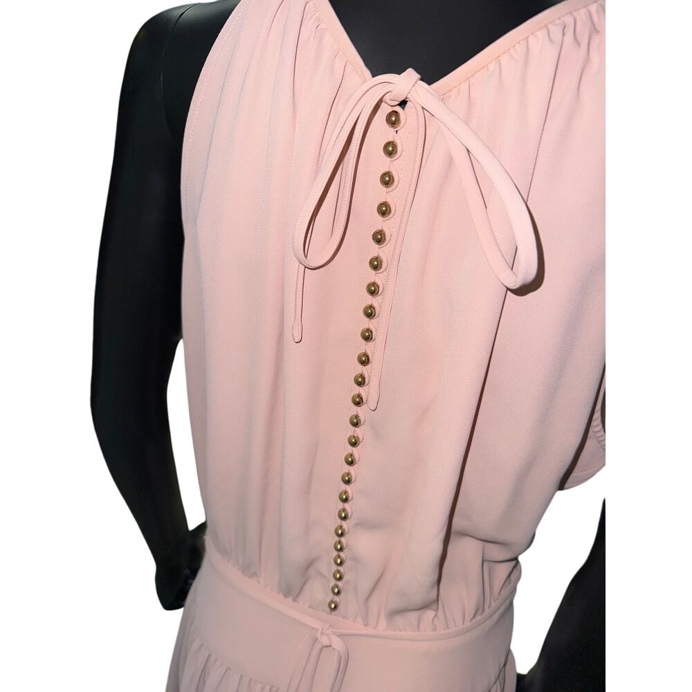NWT Zimmermann A-Line Sleeveless Draped Back Midi Dress with Tags Sz M - Picture 4 of 15